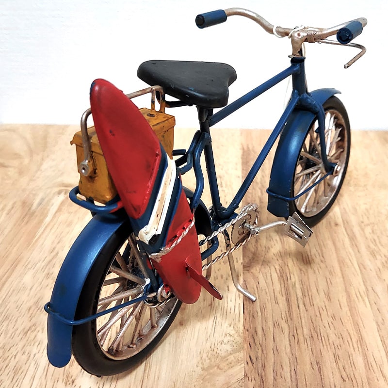 アメリカン レトロ 自転車 ブリキ 置物 Good Old Short Surf Bicycle
