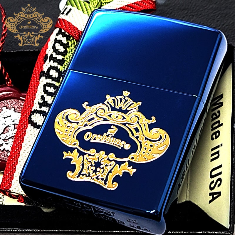 ZIPPO（ジッポー） ZIPPO Orobinco 青金 オロビアンコ イオンブルー