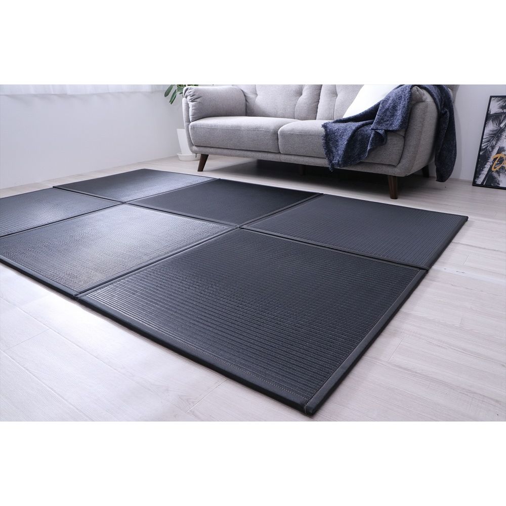 イケヒコ 洗える ユニット畳 スカッシュ 選べる3色 ブラウン ブラック