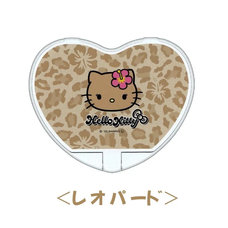 ハローキティ ハート型ミラー ハート ギャルキティ 鏡 キーホルダー