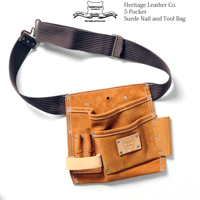 Heritage Leather Co. (ヘリテージ レザー) 5ポケット スウェード