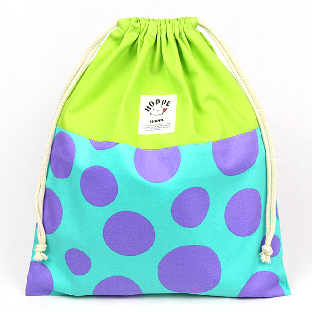 巾着 L HOPPE ホッペ 日本製 手作り 入園入学準備 入園入学グッズ 通園