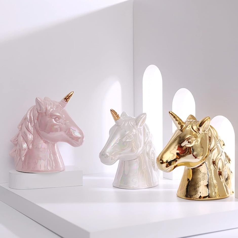 貯金箱 ユニコーン おしゃれ 可愛い インテリア 置物 オブジェ 装飾