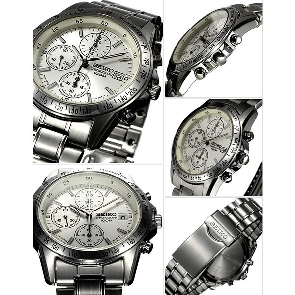 SEIKO（セイコー） 腕時計 クロノグラフ メンズ時計 SND363PC セール
