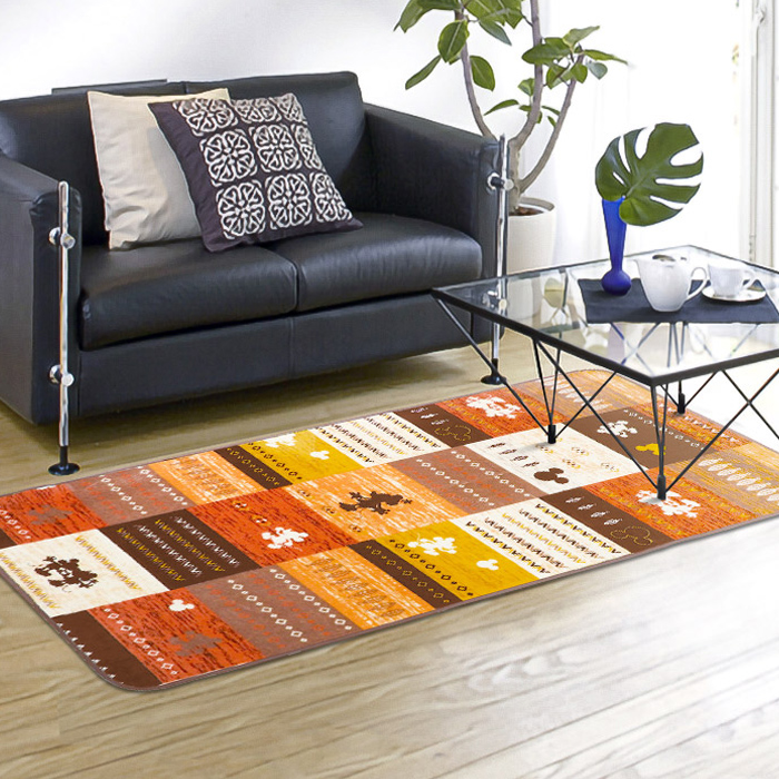 ラグ 1畳 90×180cm ホットカーペット対応 洗える 滑り止め mickey