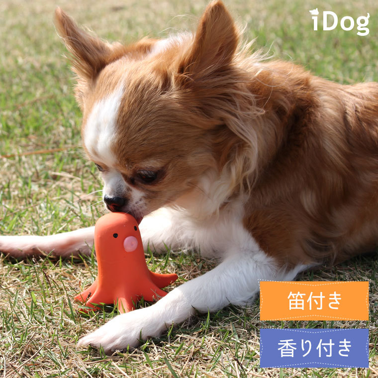 iDog 犬 おもちゃ TOY ラテックスTOY タコさんウィンナー アイドッグ