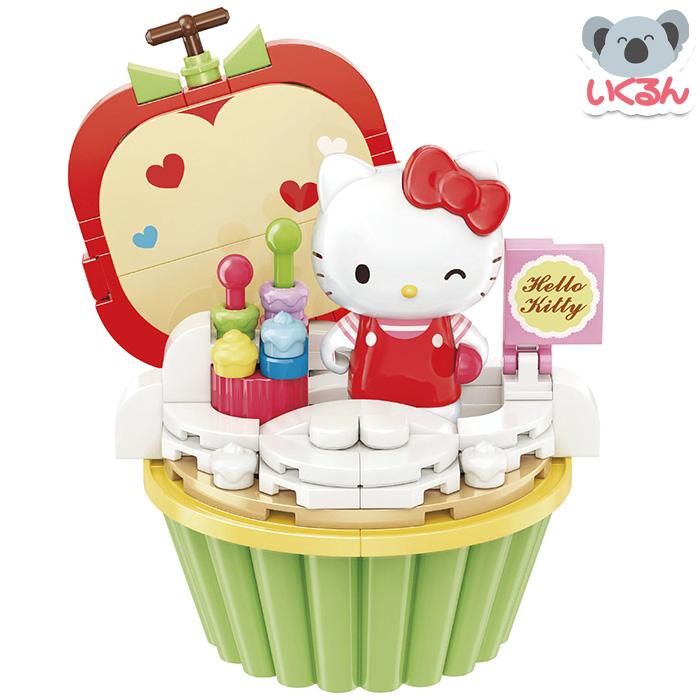 おもちゃ サンリオ ブロック Sweetsブロック ハローキティのりんご