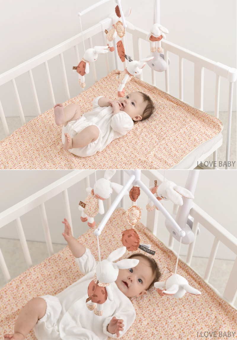 ベッドメリー モビール ベビー用おもちゃ 新生児 知育玩具 SAUTHON