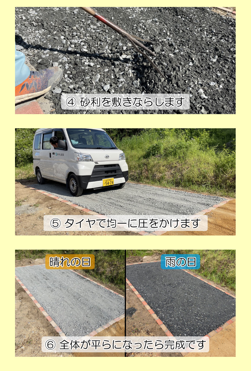 駐車場 砂利 25kg 【25kg×1袋】 国産 駐車場の砂利 雑草対策 庭 簡単