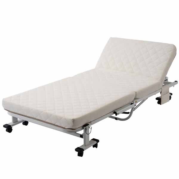 折りたたみベッド 組立不要 セミシングル コンパクト 折り畳みベッド