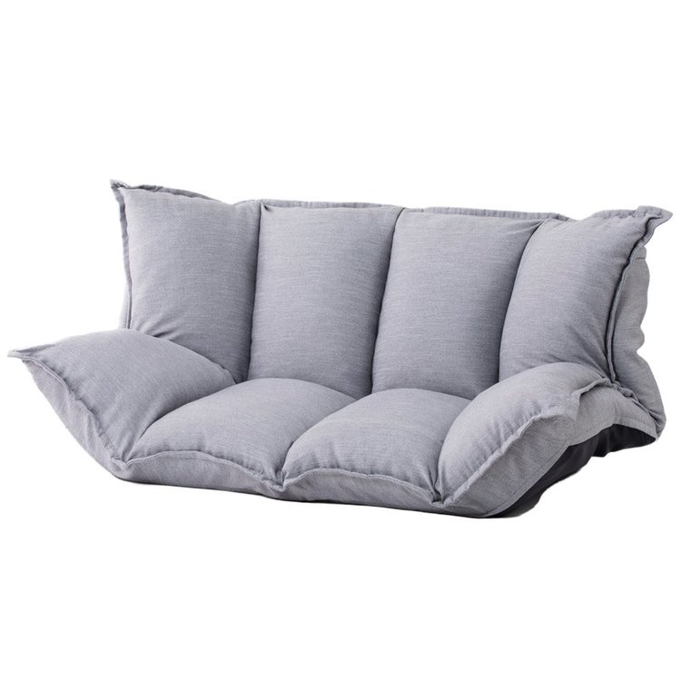 ローソファー 2人掛け 撥水 はっ水 一人掛け 座椅子 コンパクト