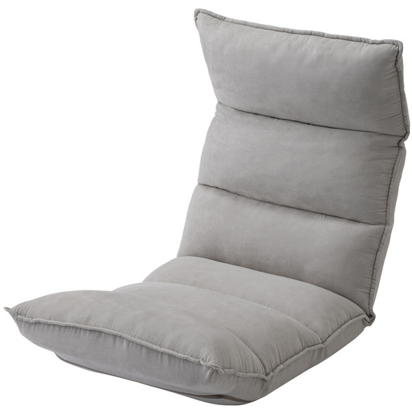 座椅子 1人掛け リクライニング 14段階 折りたたみ コンパクト 低反発