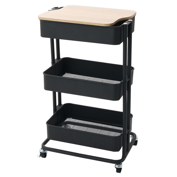 IRIS OHYAMA（アイリスオーヤマ） キッチンワゴン 収納 ワゴン カート