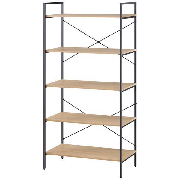 IRIS OHYAMA（アイリスオーヤマ） オープンラック 5段 大容量 北欧