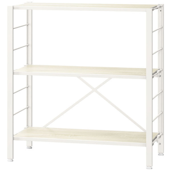 IRIS OHYAMA（アイリスオーヤマ） スチールラック ラック 棚 3段 幅76