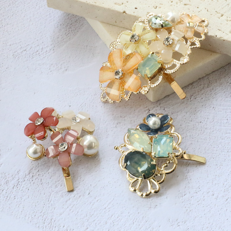 Jewel VOX ポニーフック 花 パール ヘアアクセサリー レディース