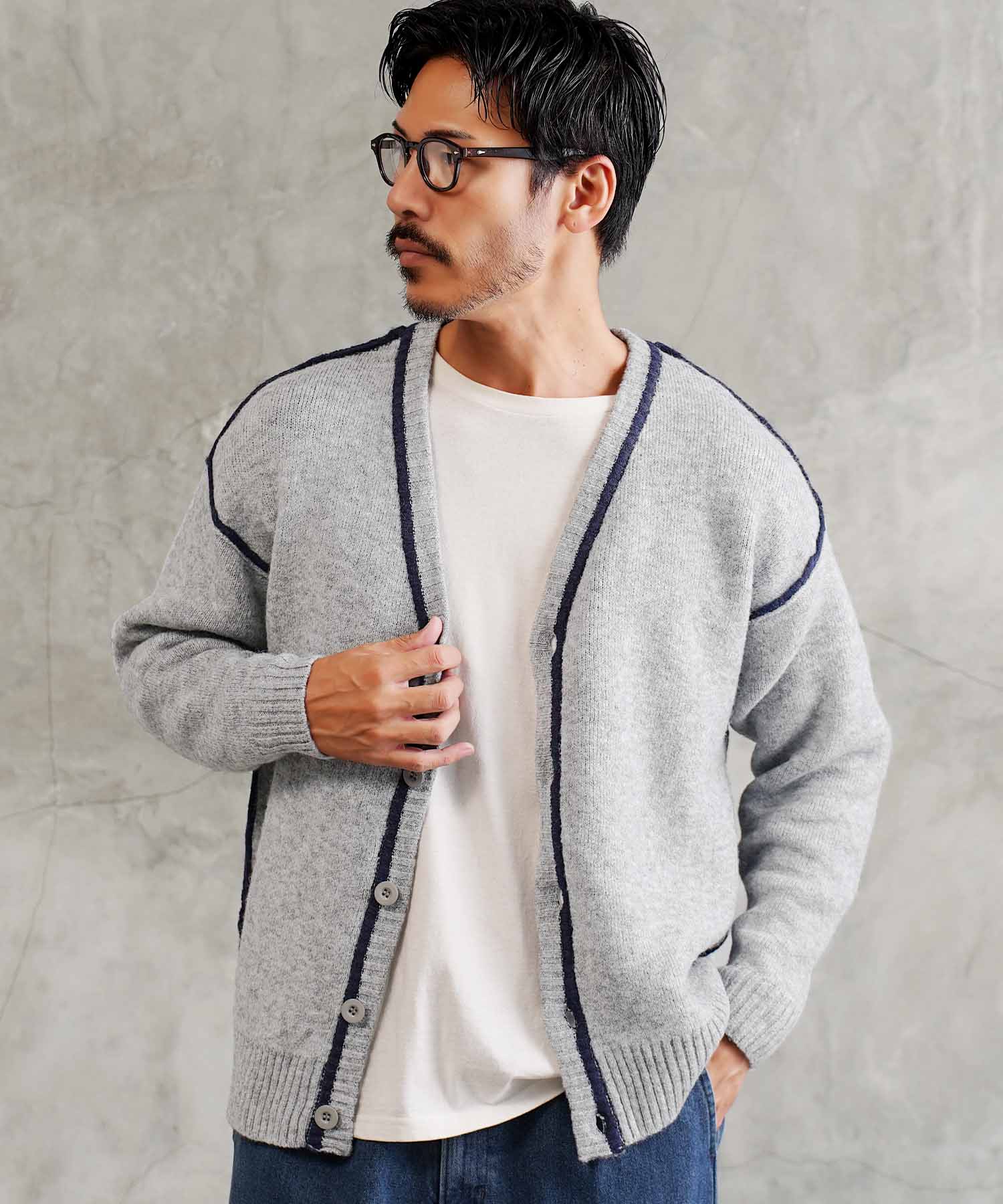 JIGGYS SHOP（ジギーズショップ） カーディガン メンズ トップス