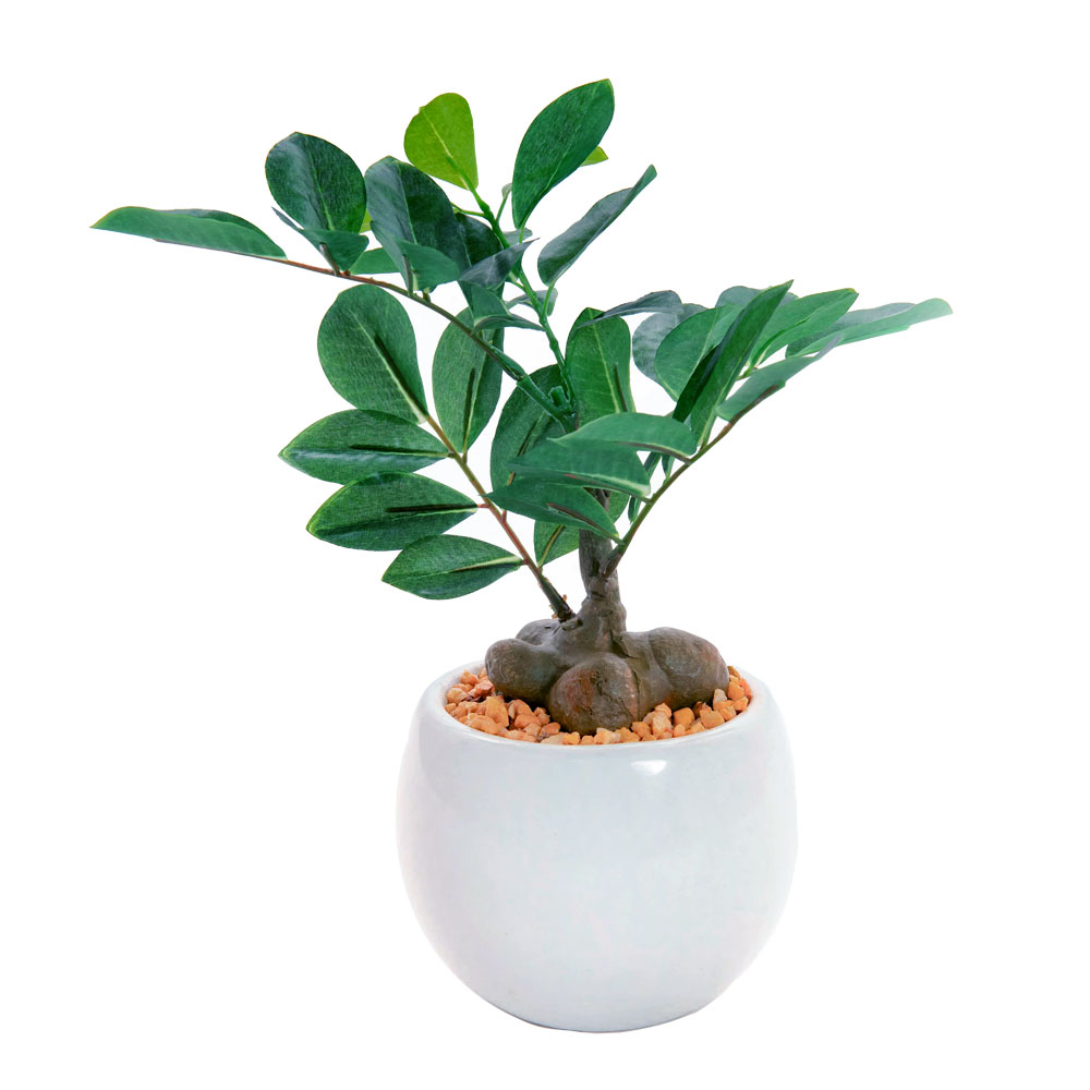 神戸花物語 フェイクグリーン ミニ 卓上 人工 観葉植物 造花 光触媒 消