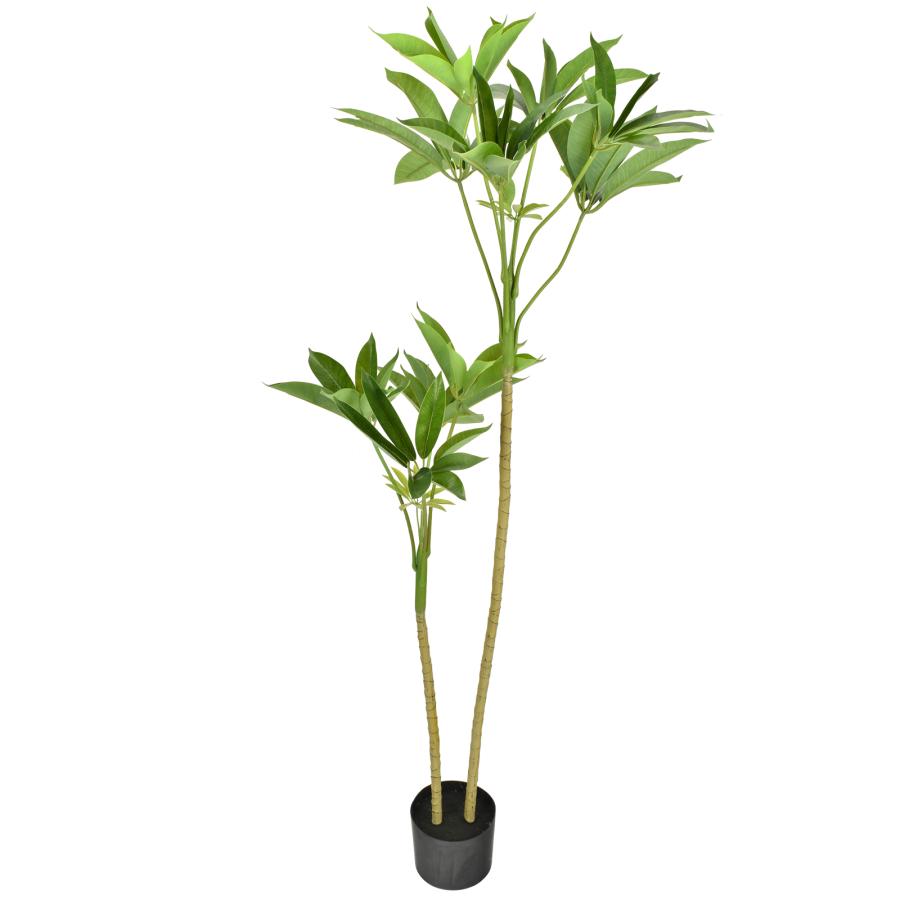 観葉植物 フェイクグリーン 大型 リアル 高さ210cm おしゃれ 鉢付き