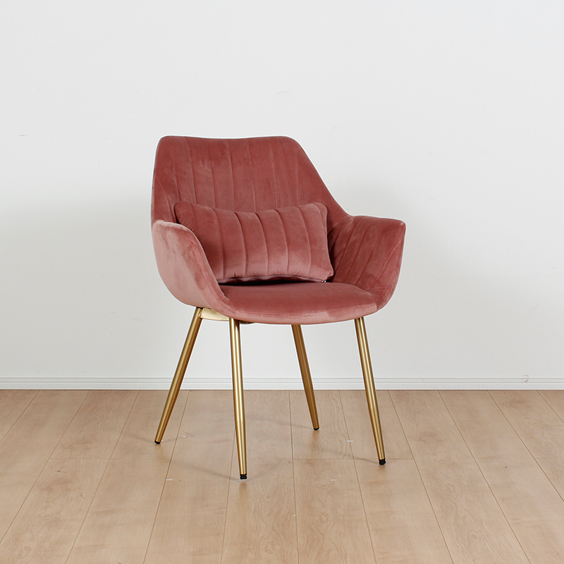 チェア おしゃれ かわいい ベロア ダイニングチェア デスクチェア 肘