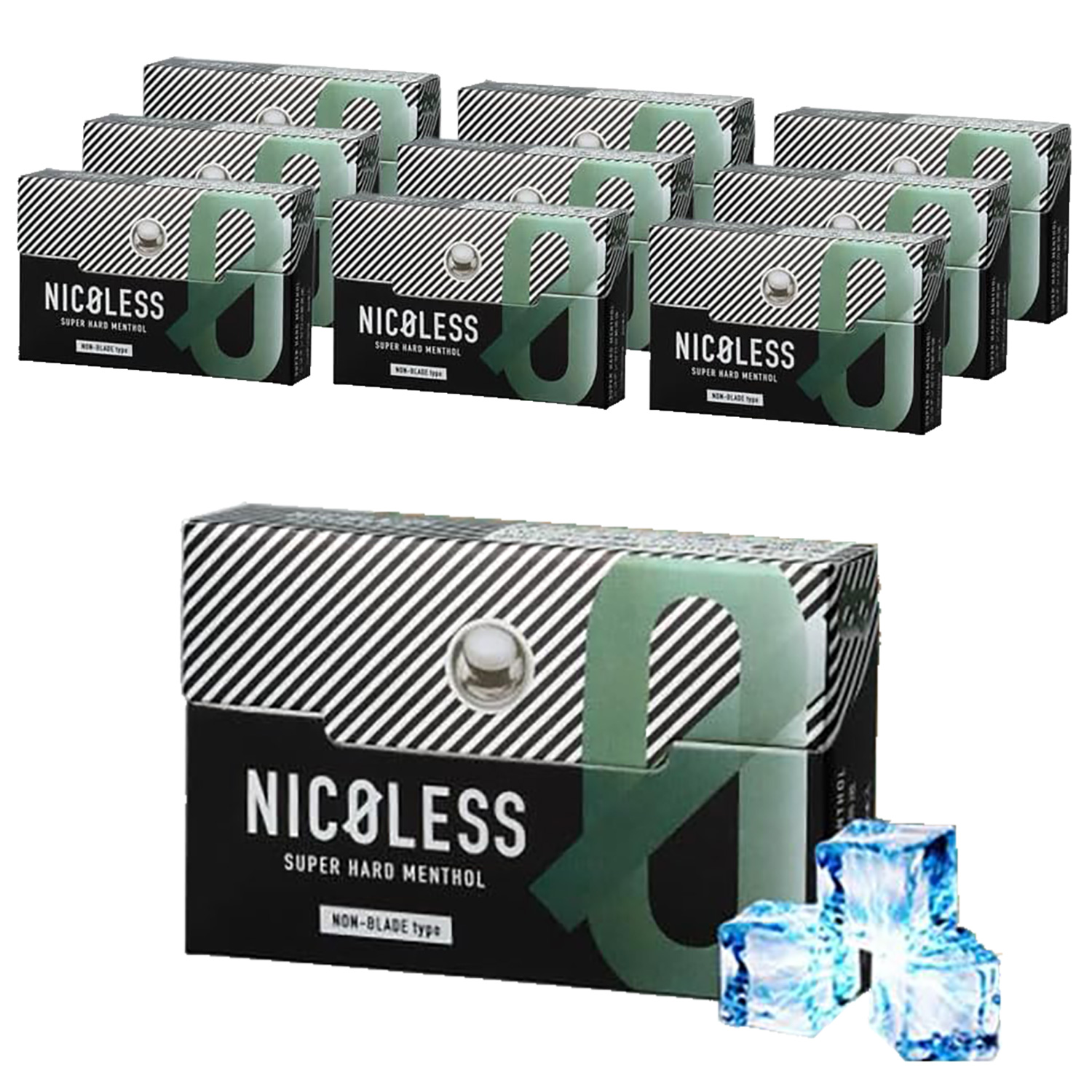 NICOLESS（ニコレス） NICOLESS 1カートン（10個入)‐ 禁煙グッズ 節煙