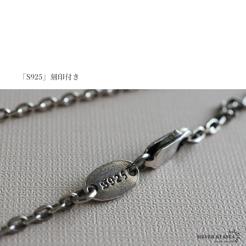 シルバー925 南京錠 ペンダント レディース silver 鎖ネックレス 金属