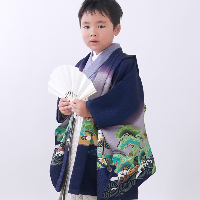 KYOETSU（京越） 【豪華安心12点フルセット】 七五三 着物 男の子 5歳