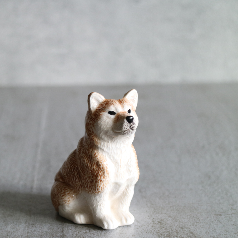 アニマルベース ドッグ 花瓶 一輪挿し 置物 犬 : 京都 Blue Lapin