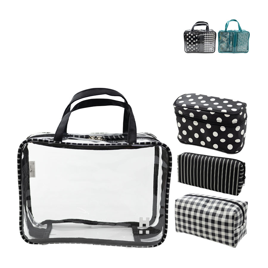 Siffler（シフレ） トラベルポーチ 4点セット レディース 女の子 多