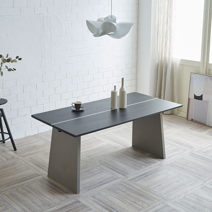 KAGUCOCO ダイニングテーブル テーブル単品 テーブルのみ 幅160 ハープ