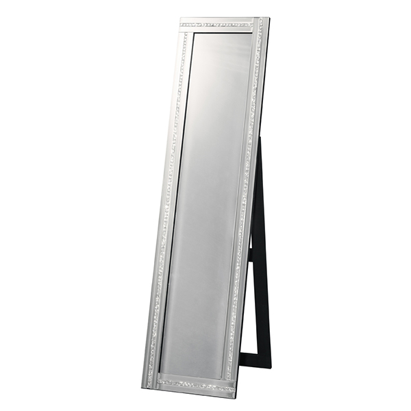 スタンドミラー 豪華高級クリスタル調装飾 送料無料 全身 姿見 ミラー