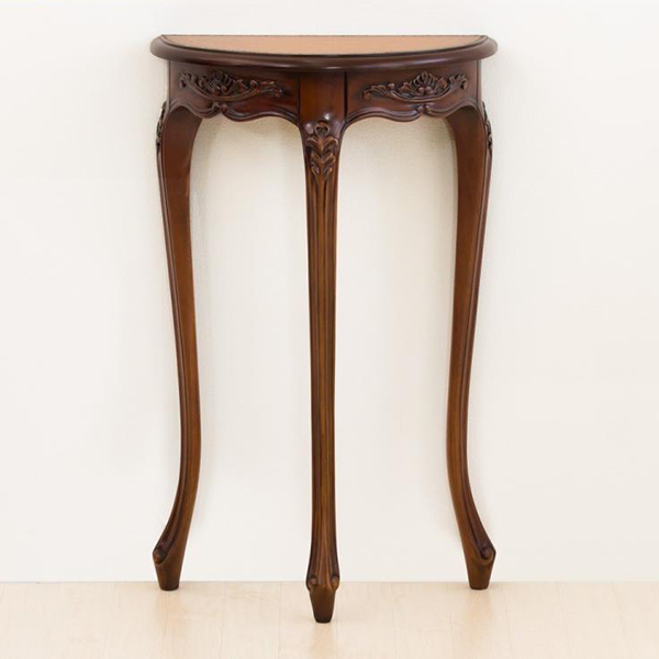 コンソール 黄金比家具 ゴールデン 天然木 アンティーク調 サイド