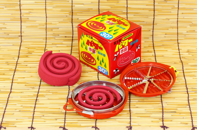 蚊取り線香 より 強力 な 防虫線香 90日分 と ホルダーのセット 日本製