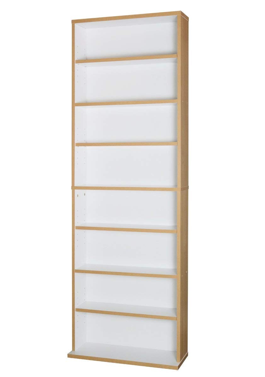 本棚 大容量 スリム 幅60 収納棚 ディスプレイラック コミック収納