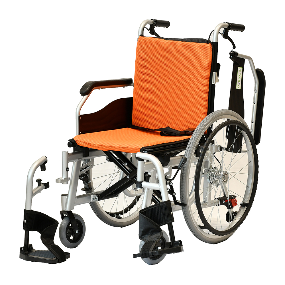 車椅子 折りたたみ 自走式 コンパクト ノーパンクタイヤ 軽量 アルミ製