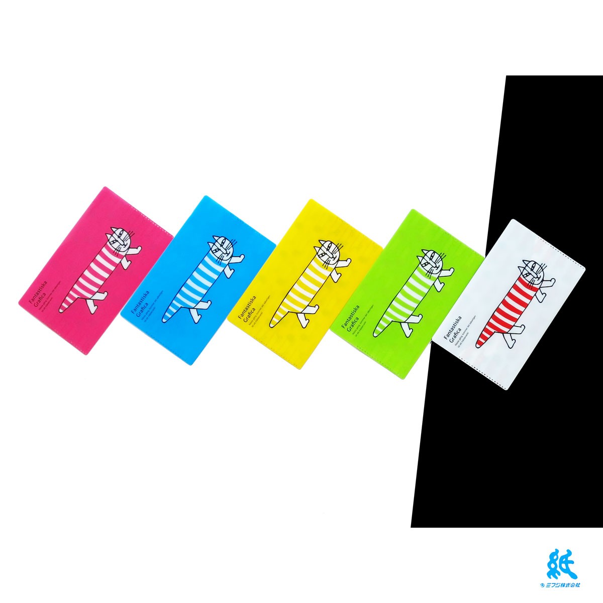 Lisa Larson（リサラーソン） チケットファイル 全8色 : 紙・文具の