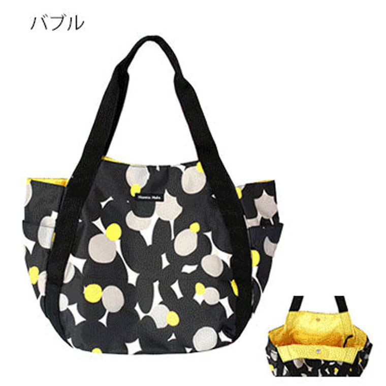 Hanna Hula（ハンナフラ） ラウンドトートバッグ マザーズバッグ 軽量