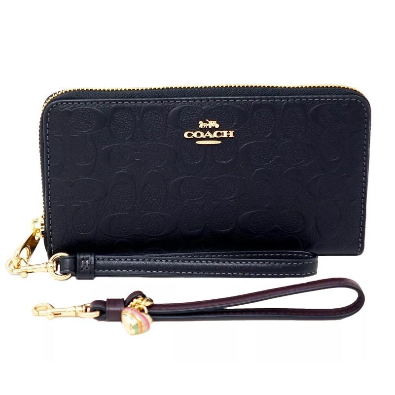 COACH（コーチ） 長財布 レディース メンズ 新作セール CF464 黒