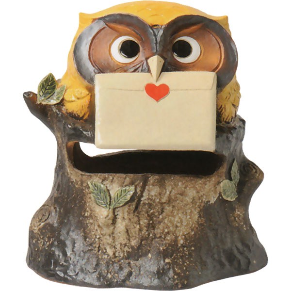 ポスト 置き型 おしゃれ 陶器製 人気 信楽焼 焼き物 ギフト 新築祝い