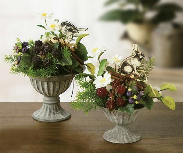 フラワーベース 花器 おしゃれ 人気 ホワイト 白 グレー 灰 ブリキ