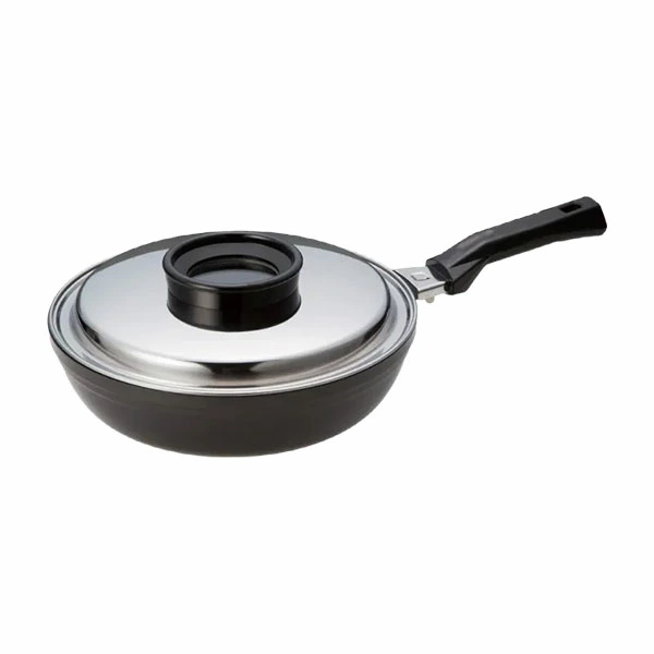 MFG 不思議な蒸気鍋 26cm 強化硝子蓋付 スーパーラジエントヒーター