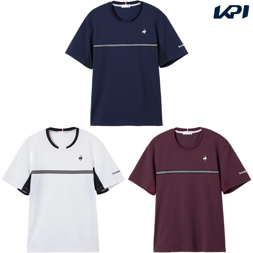 ルコック le coq sportif テニスウェア メンズ 半袖ゲームシャツ