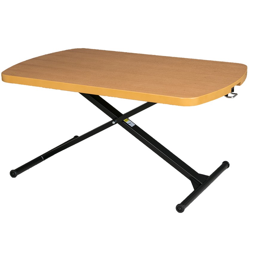 ダイニングテーブル 昇降式 長方形 昇降テーブル ホワイト ブラウン