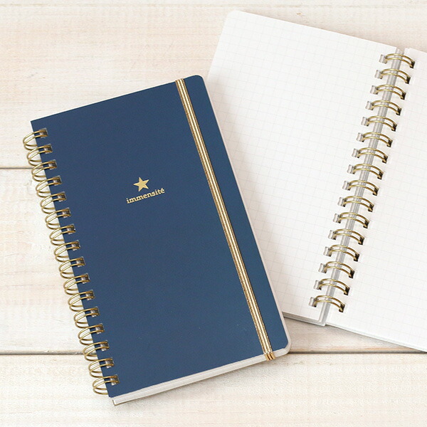 スリムノート カミーユ ギフト リングノート 5mm方眼 ダイエット 勉強