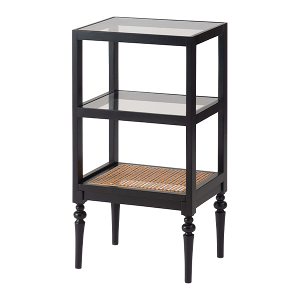 東谷 サイドテーブル オープンシェルフ シェルフ テーブル 収納 木製