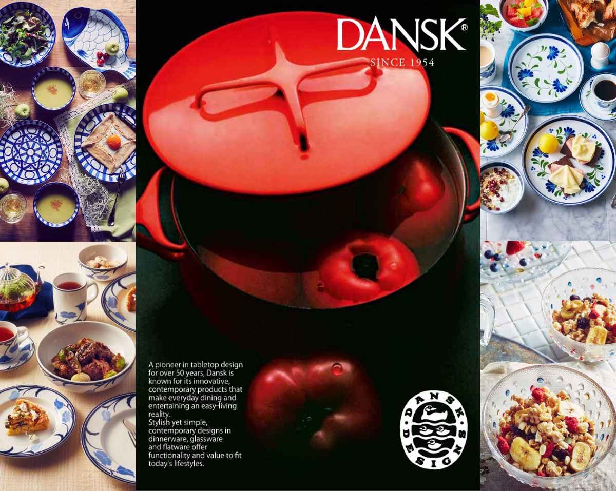 佐藤商事 ダンスク DANSK リーフ サービスフォーク 19.5cm ステンレス