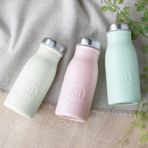 和平フレイズ 水筒 直飲み mil マグボトル 350ml ミルク瓶 保温 保冷