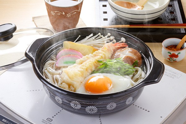 季節鍋 ホーロー味わい鍋 弥生 花楽 18cm IH対応 （ ガス火対応 卓上鍋