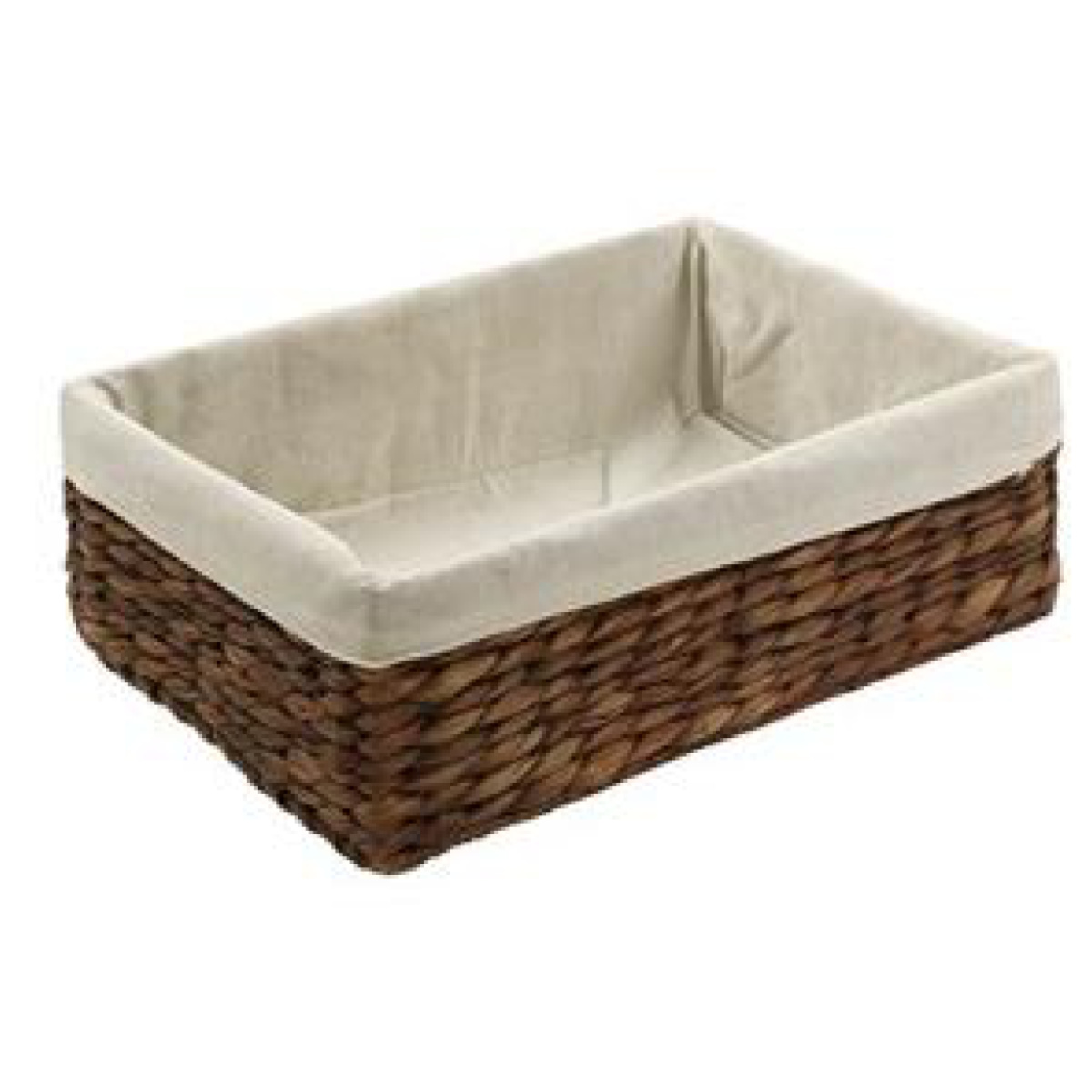 ちどり産業 収納ボックス バスケット 内布 約 幅36×奥行26×高さ12cm