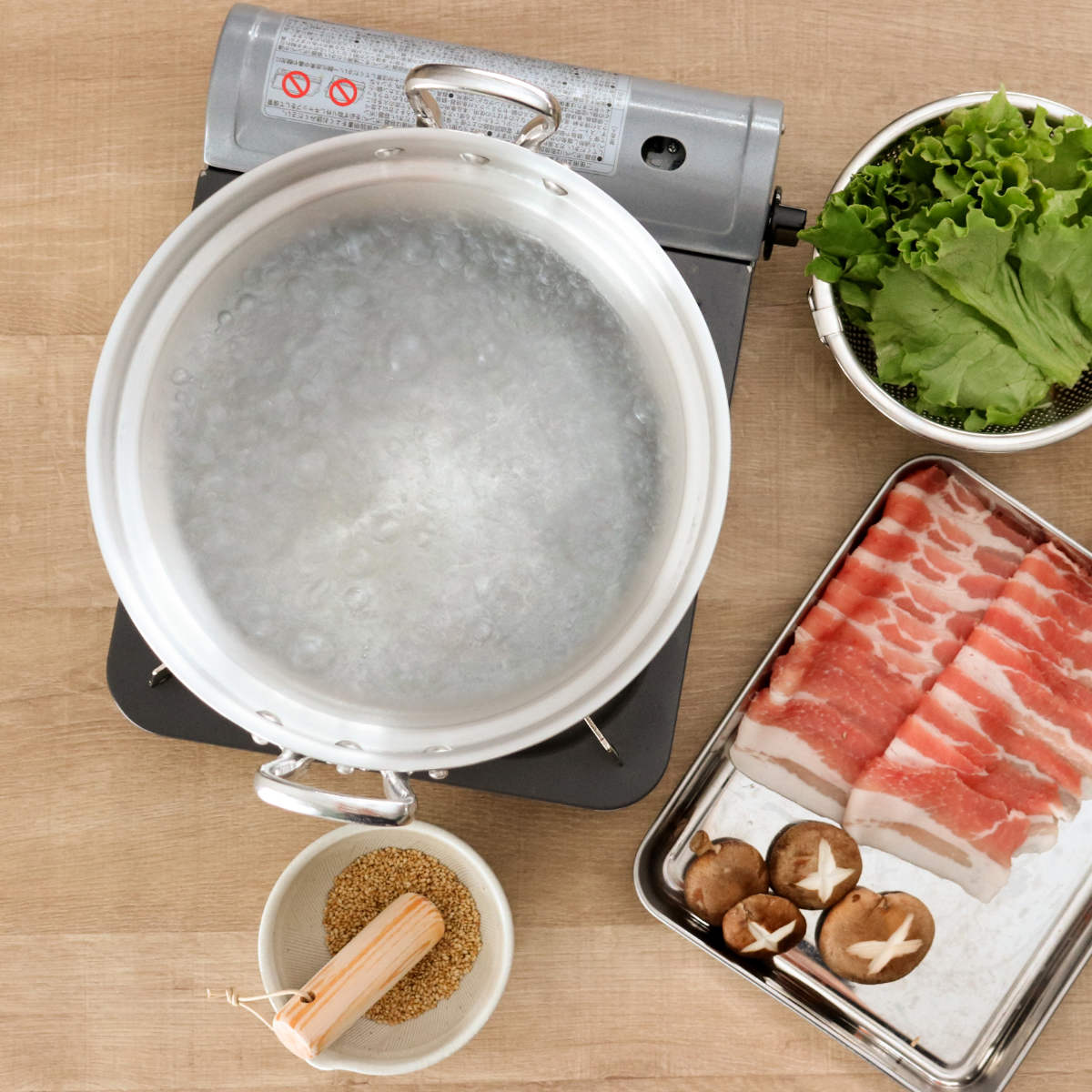 打出料理鍋 30cm ガス火専用 メモリ付き 中尾アルミ 日本製 8L （ ガス